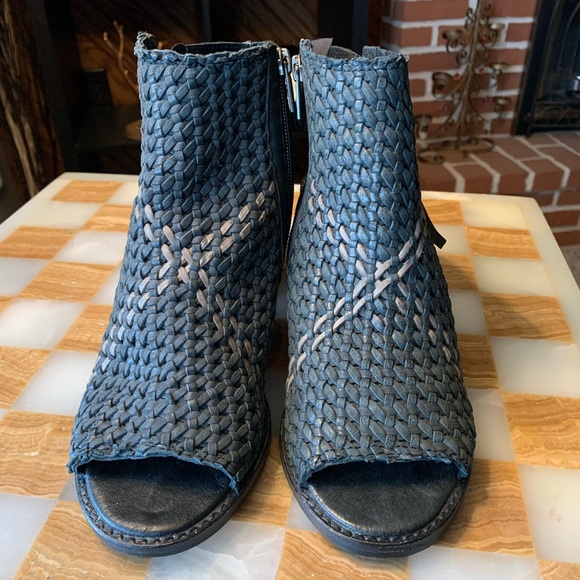 Sam Edelman Cooper Leather Open Toe Heeled Sandal Sz 9 - Picture 3 of 8